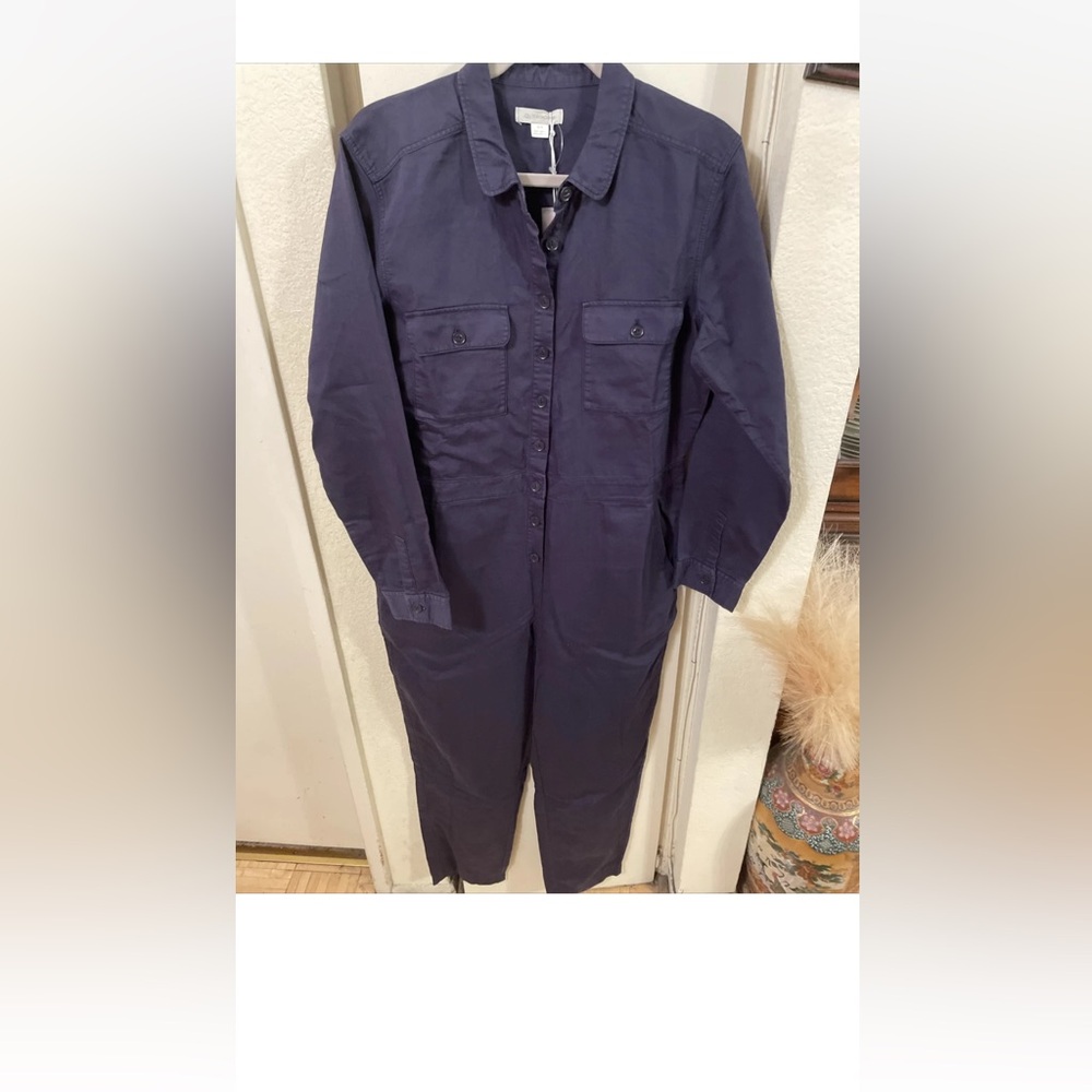 NWT Outerknown S.E.A. Jumpsuit Size Dark Navy Blue Coveralls sz s - Picture 4 of 4